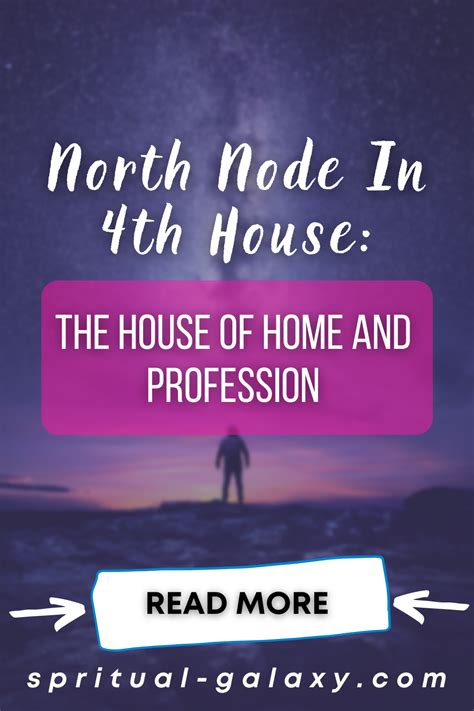 It shows you how your relationship with your parents has played out and how easily you. . North node in 4th house composite